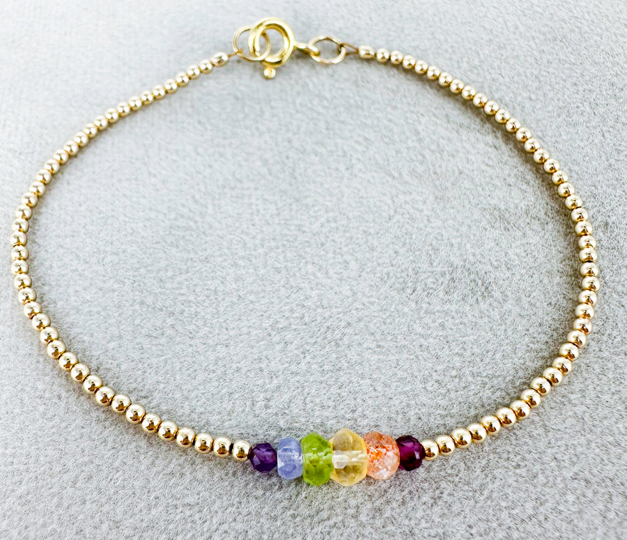 lil "rainboo" bracelet